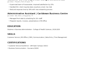 professionally format and edit your CV or resume