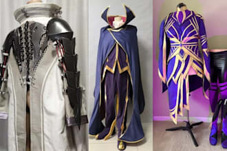 cosplay costume halloween fabric cosplay sewing pattern anime cosplay creation