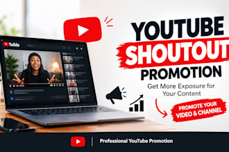 promote your youtube video with a targeted shoutout