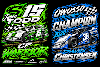 do car racing t shirt design vector for automotive brand, merch design, car club