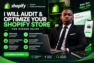 audit and optimize your shopify store for higher sales