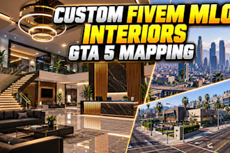 create custom fivem mlo interiors and gta 5 mapping