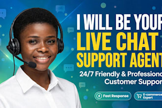 be your shopify live chat support agent