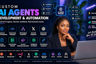 build custom ai agents with jev ai claude code grok bot muse glimmer jarvis ai