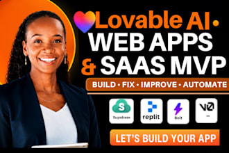 build lovable ai web app, saas mvp and lovable website