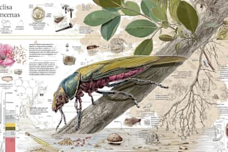 draw a scientific illustration for you