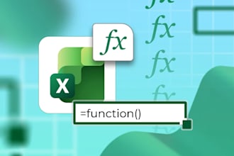 create and fix excel formulas and automated spreadsheets