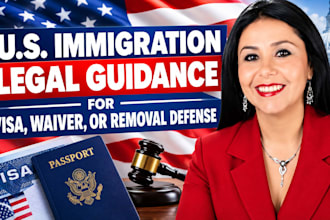 provide US immigration legal guidance for visa waiver or removal defense
