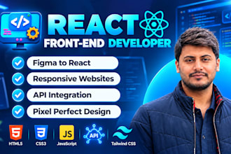convert figma to react js and next js website