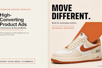 create modern social media ads and banners