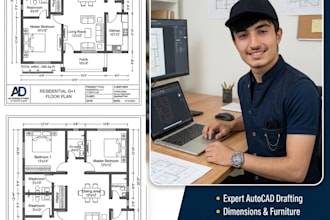 draft permit drawings in autocad