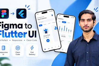 design flutter app, flutter UI and convert figma to flutter