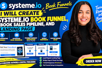 do ebook sales pipeline, and landing page system io book funnel