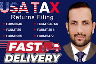 do USA tax return filing, llc and business tax return