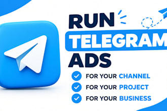 run telegram ads for your projects