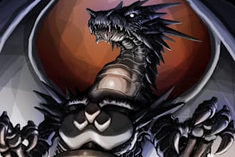 draw creatures and horror
