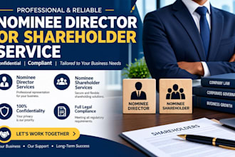 provide nominee director and nominee shareholder service for you