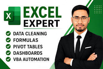 do excel data cleaning, formatting and spreadsheet work