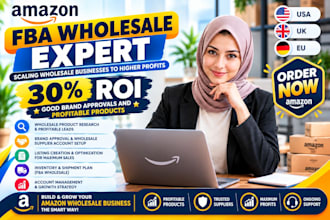 be your amazon fba wholesale virtual assistant for brand approval, amazon va