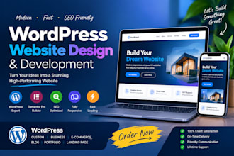 create a wordpress website