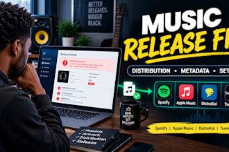 distribute your music, fix music distribution issues and release setup