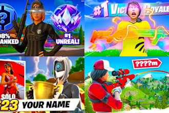 make custom fortnite thumbnails