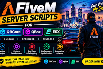 develop fivem server scripts for qbcore qbox and esx