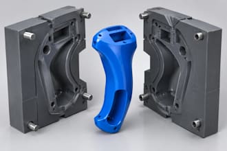 silicone mold design vacuum casting resin casting mold rapid prototyping mold 2d