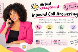 be your virtual receptionist for professional call answering