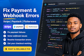 fix stripe, paystack, flutterwave payment and webhook errors