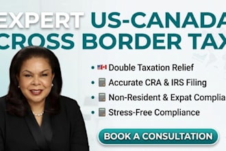 handle US canada border tax filing, cross border tax return, US tax return