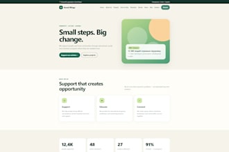 create custom nonprofit website development