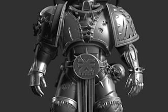 sculpt 3d character models warhammer miniatures fantasy figurine printable stl