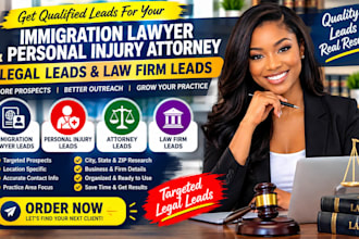 immigration lawyer leads attorney personal injury legal leads law firm leads