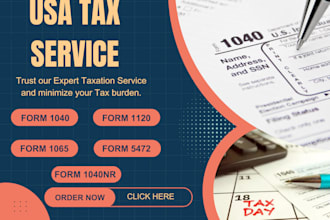 do US tax return, llc tax filing, corporate tax, form 1120, 5472 as US CPA