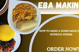 make eba and egusi soup
