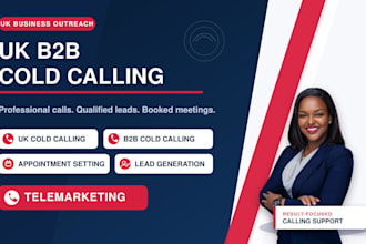 do UK b2b cold calling lead generation and appointment setting