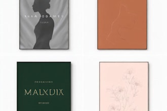 design aesthetic and minimalist wall art