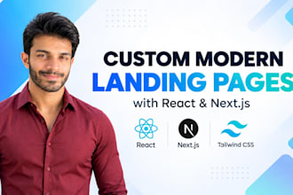 build a modern landing page