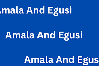 do amala and egusi for you
