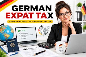 handle german expat tax returns, foreign income and international tax filing