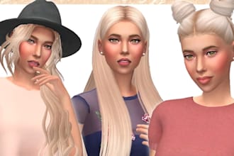 create a custom sims 4 sim with cc and unique outfits