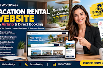 build a wordpress vacation rental website with airbnb and direct booking