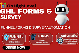 setup gohighlevel quiz ghl forms ghl survey ghl automation ghl funnel