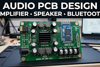 design smart audio pcb, speaker amplifier pcb and custom audio electronics