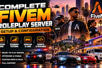 setup and configure your fivem roleplay server