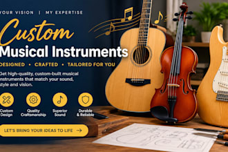 record professional custom instruments for your music