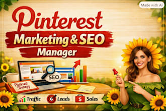 pinterest marketing and SEO manager