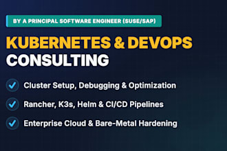 design, fix, or optimize your kubernetes and devops architecture