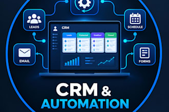 setup crm and automation